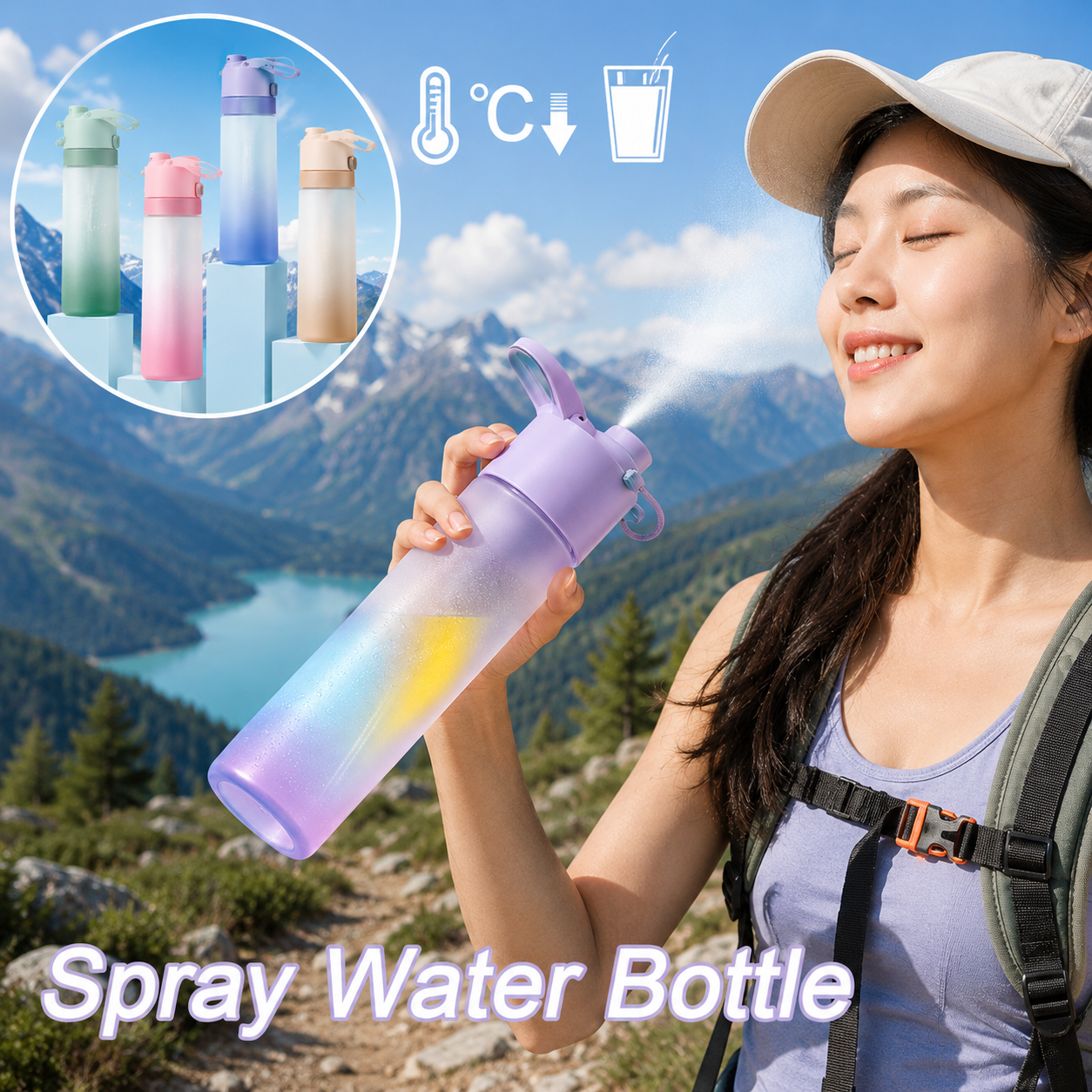 Misty Water Bottles